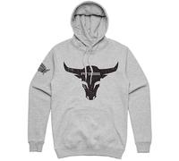 PITBOSS Bull Hoodie - Grey Heather - Mens L
