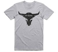 PITBOSS Bull T-Shirt - Grey Heather - Mens M