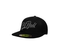 Pitbull Baseballkappe Full Cap Schirmmützen Flat Visor Kappen Pit Bull West Coast Kappe mit Schirm Herren & Damen El Jefe Fitted Sonnenblende L/XL