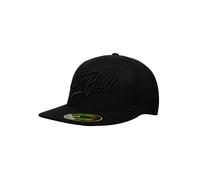 PITBULL Baseballkappe Full Cap Schirmmützen Flat Visor Kappen Pit Bull West Coast Kappe mit Schirm Herren & Damen El Jefe Fitted Sonnenblende L/XL