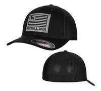 PITBULL Baseballkappe Full Cap Schirmmützen Kappe mit Schirm Herren & Damen USA Die Mütze mit gebogenem Schirm Tarnung