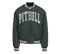 PITBULL - Bomberjacke Herren JUPITER, Übergangsjacke College, Jacke Herren Retro Style, Steppjacke mit Logo, Jacken mit Seitentaschen, Sportliche Jacket, Leicht Pilotenjacke