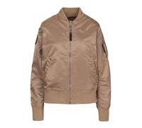 PITBULL Damen Bomberjacke GENESEE IV - leichte Übergangsjacke Damen, Bomber Jacket, Freizeitjacke, Reißverschluss, Streetwear Jacke, urbaner Stil