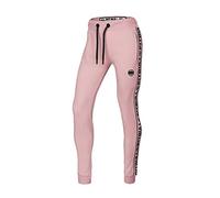 PITBULL Damen Jogginghose Frauen Trainingshose Bequeme Frauen Jogginghosen Jacquard-Streifen Pit Bull West Coast French Terry Judith Sweatpants Sporthose Fitnesshose Joggen Hosen L