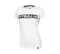 PITBULL Damen T-Shirt Pit Bull West Coast Hilltop Sommer Kurzarm Baumwolle Rundhals Damenbluse S