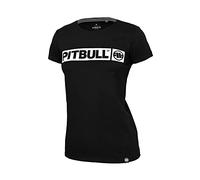 PITBULL Damen T-Shirt Pit Bull West Coast Hilltop Sommer Kurzarm Baumwolle Rundhals Damenbluse XS