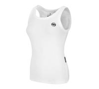 PITBULL Damen Tank Top Rib Layla II Figurbetontes RIPP Top Rundhals Sportliches Basic mit Logo Streetwear Freizeitshirt Sport Top Frauen Tanktop