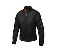 PITBULL Damen Übergangsjacke GENESEE III - stylische Fliegerjacke für Frauen, leichte Nylonjacke mit Reißverschluss, winddicht wasserabweisend Bomberjacke Frühling Herbst