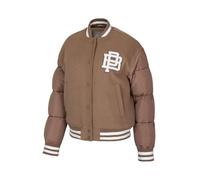 Jacke Damen Pitbull Buena Quilted Varsity brown