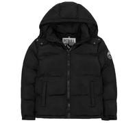 Pitbull Damen Winterjacke mit Kapuze und Steppung Cleo Frauen Steppwinterjacke mit Abnehmbarer Kapuze Wintersteppjacke Warme Jacke Winter S