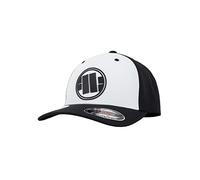 Pitbull - Full Cap Herren, Kappe Herren Classic New Logo, Caps Männer, Sport Cap Herren, Universalschnitt Herren Kappe, Sommer Herren Cap, Klassischer Sport Kappe Herren - S/M, Schwarz