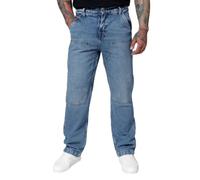 PITBULL Herren Jeanshosen Männer Strapazierfähige Jeans Hose Pit Bull West Coast Carpenter Loose Tappered Herrenjeans Jeansmode Blaue Jeans 33/34
