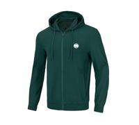 PITBULL Herren Kapuzenpulli mit Reißverschluss Dünner Hoodie mit Zip Kapuzenpullover Zipper Pit Bull West Coast Pique Rockey Sweatshirt Langarm T-Shirt Hoody L