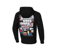 PITBULL Herren Kapuzenpullover Männer Sweatshirts mit Kapuze Hoodie aus Baumwolle Most Wanted Pullover Kapuzenjacke Bedrucktes Sweatshirt L