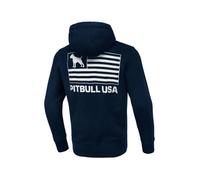 PITBULL Herren Kapuzenpullover mit Reißverschluss Hoodie Zip Baumwolle Pit Bull West Coast Terry USA L