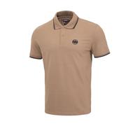 Pitbull Herren Poloshirt Kurzarm Polo Classic für Männer Pit Bull West Coast Pique Stripes Regular T-Shirt Baumwolle Kurzarm Kragenhemd S