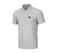 PITBULL Herren Poloshirt Kurzarm-Polo Classic für Männer Pit Bull West Coast Polo Pique Rockey T-Shirt Schnell Trocknendes Kurzarm Kragenhemd Coolmax Basic M