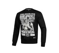 PITBULL Herren Pullover aus Baumwolle Sweatshirt für Männer Pit Bull West Coast Bare Knuckle L