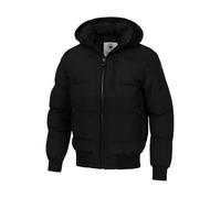 PITBULL Herren Stepp-Winterjacke mit Abnehmbarer Kapuze Männliche Winter Jacke mit Kapuze Patton Rip-Stop Gewebe Winterjacke L