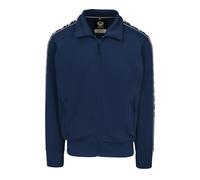 Pitbull Herren Sweatshirt mit Reißverschluss Männer Sweatjacke mit Stehkragen Powers Sweatshirts Zipper Jacke Oldschool Stil Blouson Strickjacke L