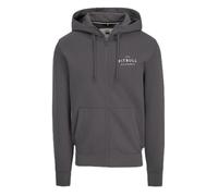 PITBULL Herren Sweatshirt mit Reißverschluss und Kapuze Männer Hoodie mit Zip Sampson Kapuzenpulli Hoody mit Kapuze Kapuzenpullover Sweatjacke Pullover M