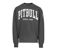 PITBULL Herren Sweatshirt Norton Männer Pullover Regular Fit Crewneck mit großem, Streetwear Langarmshirt, Sportliches Freizeit Sweatshirt, Bequemer Pullover für Alltag