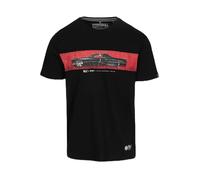 PITBULL Herren T-Shirt Devil's DEVILLE Baumwollshirt mit Muscle-Car Frontdruck, Rundhals, 170g Stoff, Sommer Freizeit Regular Fit, Baumwolle Tshirt