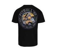 PITBULL Herren T-Shirt Driving Baumwollshirt mit großem Rückenprint & kleinem Brustlogo, Rundhals, Baumwolle Tshirt, Sommer Freizeitshirt Regular Fit