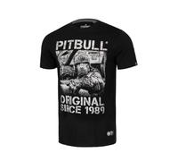 PITBULL Herren T-Shirt Klassischer Regularer Schnitt, Männer Baumwolle Tshirt Drive Vorderer Druck auf dem Shirt, Ideal für den Sommer M