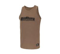 PITBULL Herren Tanktop T-Shirt Männer Tshirts ärmellose Tank Top Pit Bull West Coast Rib Classic Boxing Tshirt aus Schwerer Baumwolle Auffällige Drucke Sommer Gym XL