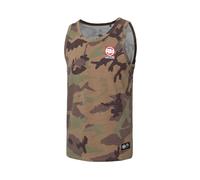 PITBULL Herren Tanktop T-Shirt ohne Ärmel Männer Tshirts ärmellose Tank Top Pit Bull West Coast Slim Fit Schnitt Small Hilltop Tshirt mit Tarnmuster Sommer Gym XL