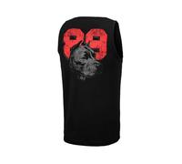 Pitbull Herren Tanktop T-Shirt Top Auffällige Drucke Sportshirt Schmale Passform Pit Bull West Coast Männer Tank Top Slim Fit Dog 89 Männer Tshirts ärmellose Sportbekleidung XL