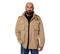 Pitbull Herren Übergangsjacke Baumwolle Feldjacke Militärschnitt M65 Männer Jacke Lange Übergangsjacke aus Baumwoll Sweatjacke XL