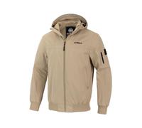 PITBULL Herren Übergangsjacke mit Kapuze Männer Frühlingsjacke Pit Bull West Coast Longwood Windbreaker Frühlings Jacke Herrenjacke L