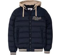 Pitbull Herren Winterjacke Jacke mit Abnehmbarer Kapuze Männer Steppjacke Hidden Rip-Stop Gewebe Warme Winterjacke XXL