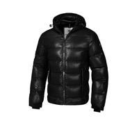 Pitbull Herren Winterjacke Jacke Winter mit Kapuze Männer Steppjacke Pepperwood glänzender Nylonstoff Rip-Stop Komfortable Steppjacke M