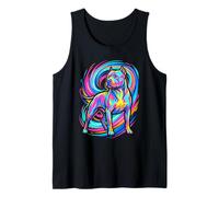 Pitbull Hund 90er Look Tank Top
