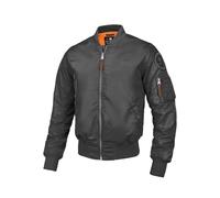 PITBULL - Jacke Herren im Flyers Bomber Stil, Bomberjacke mit Logo, Bequeme Übergangsjacke, Männer Bomber Jacke, Activewear Fliegerjacke - S