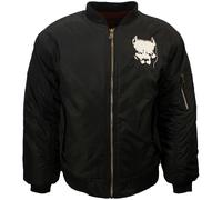 Pitbull-Jacke im Bomberstil mit aufgesticktem Logo XL Schwarz