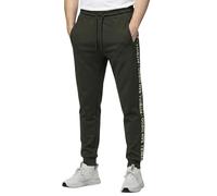 PITBULL - Jogginghose Herren Tape Parker, Trainingshose Herren, Sporthose Reguläre Passform, Sporthose Lang, Trainingsanzug, Sweathose Joggen mit Logostreifen