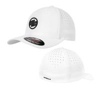 Pitbull Kappe Full Cap Pit Bull West Coast Tech Logo Baseballkappe S/M Weiß
