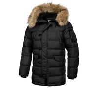 Herren Winterjacke Pitbull Kingston 2 Parka black