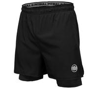 Pitbull - Mesh New Logo - Shorts - Black XXL
