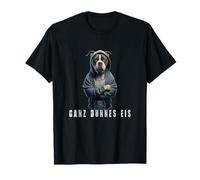 Pitbull mit Hoodi ganz dünnes Eis T-Shirt