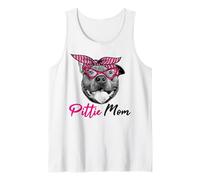 Pitbull Mom Nettes Damengeschenk für Pitbulls Liebhaber Tank Top