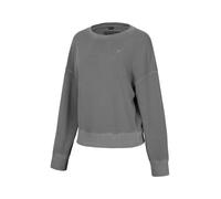 PITBULL - Pullover Damen Übergroßes Washed Manzanita, Damen Sweatshirt Oversize, Langarmshirt Crewneck, Frauen Longsleeve Pullover, Damenpullover Lockerer, M/L