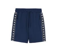 PITBULL Herren Shorts Oldschool Powers Retro Sporthose Polyester mit Jacquard-Seitenstreifen, Reißverschlusstaschen, Regular Fit Trainingshose, Kurzhose,