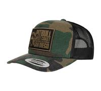 Pit Bull Snapback Camo Trucker Blood Dog Moro