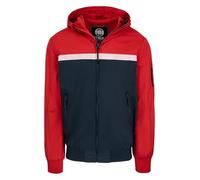 PITBULL - Steppjacke Herren mit Kapuze LONGWOOD 2, Bomberjacke Herren Baumwoll, Steppjacken Regular Fit, Jacken mit Mesh-Futter & Reißverschlusstaschen, Übergangsjacke