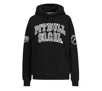 PITBULL - Sweatshirt Damen mit Kapuze Fiora, Hoodie Damen Oversize, Kapuzen Pullover, Kapuzenpulli Frauen, Kapuzenjacke mit Aufdruck, Kapuzenpullover mit Kängurutasche